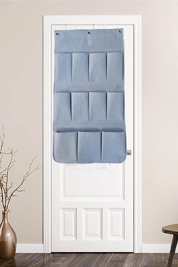 Organizer Behind Door 11 Compartments Inside Cabinet Suitable for Bathroom Kitchen Pantry Multi-Purpose