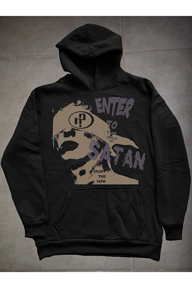 سويت شيرت مرتفع مصنوع من ثلاثة خيوط - 1