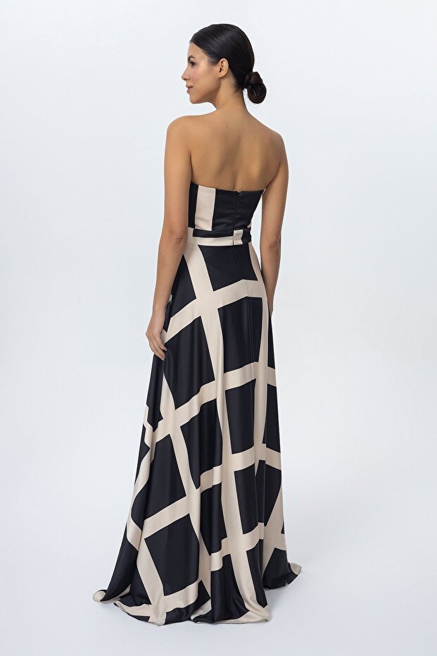 Rochie de seara lunga cu model - 6