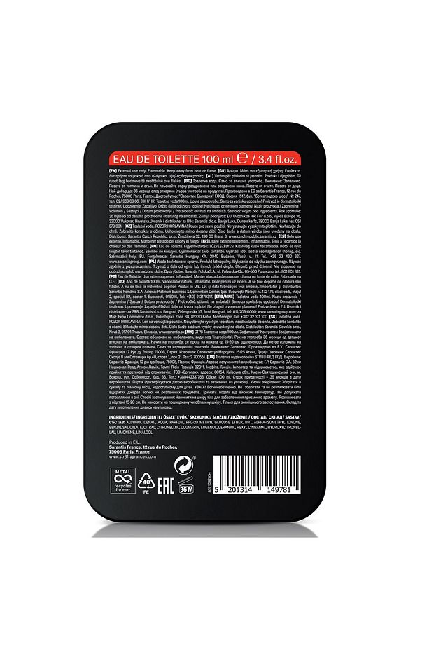 Red Code EDT Parfüm 100ml - 3
