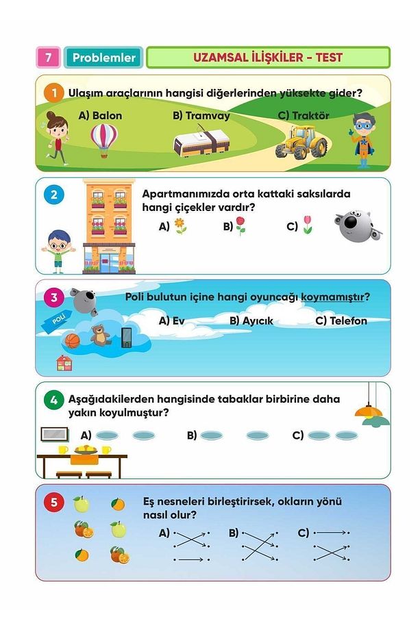 ZOZİ İlkokul 1.Sınıf Matematik Problemleri – Tüm Dersler Bulmaca - Canlanan Sorular! - 4