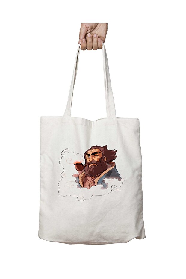 Dota2 Kunkka - Two Sides Lasting and Washable Shoulder Tote Bag