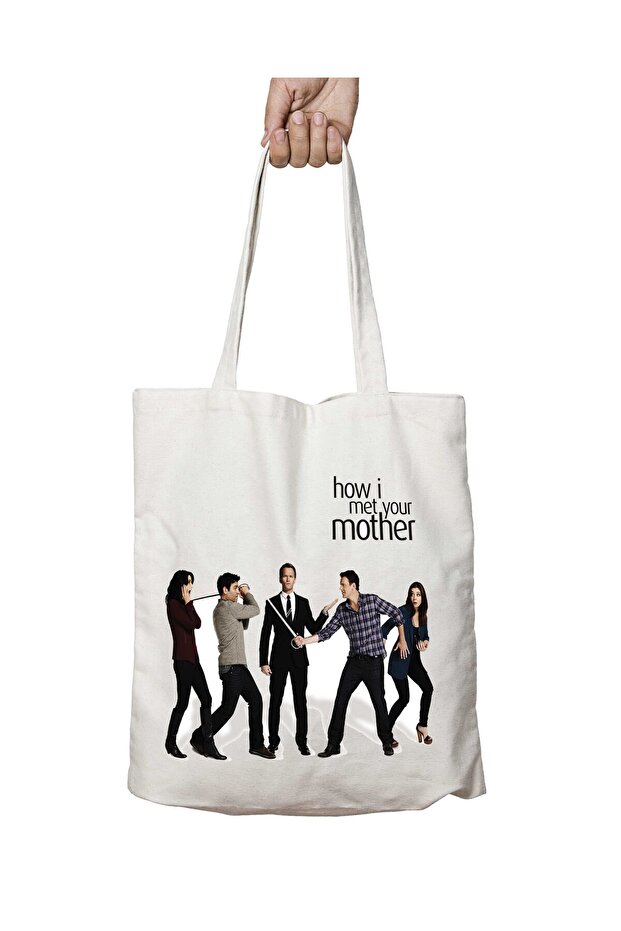 How I Met Your Mother Two-Sided Washable School Beach Shoulder Tote Bag