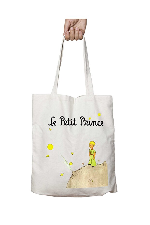 The Little Prince Children's Two-Sided Washable School Beach Shoulder Cloth Bag
