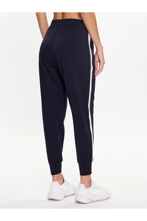 interlok kumaş regular fıt lastikli eşofman altı - 5