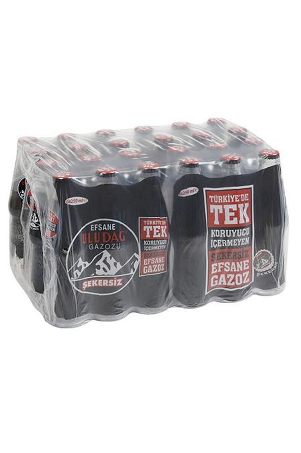 Efsane Gazozu Şekersiz 250 Ml X 24 Adet - 3
