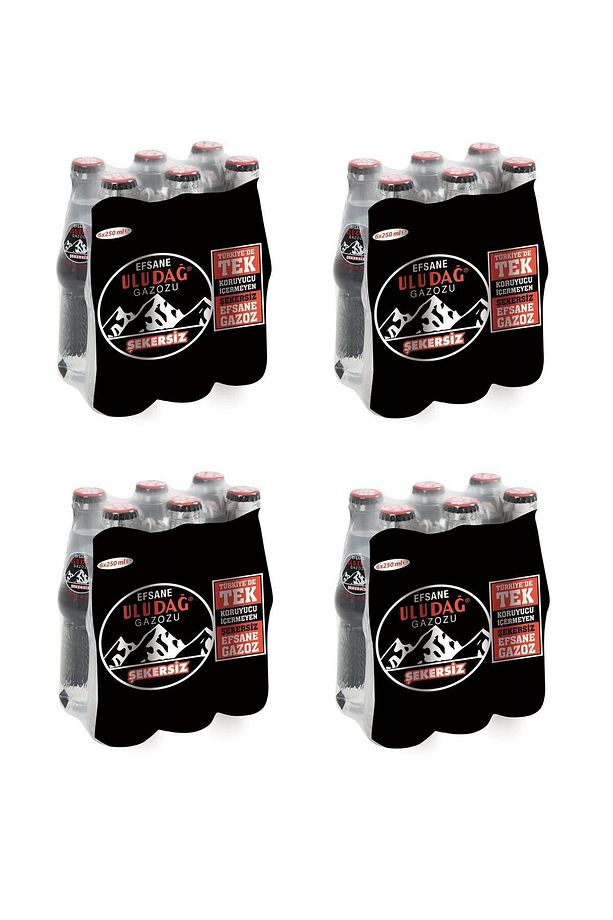 Efsane Gazozu Şekersiz 250 Ml X 24 Adet - 1