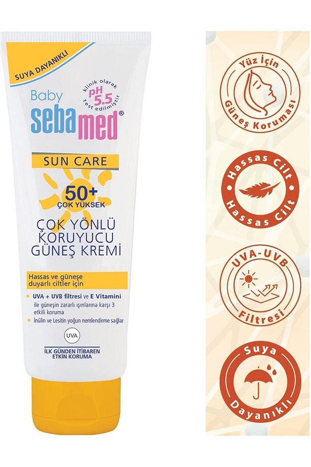 Baby Sun Cream Spf50+ for Sensitive and Redness Prone Skin 75 ml D.Center738 - 3