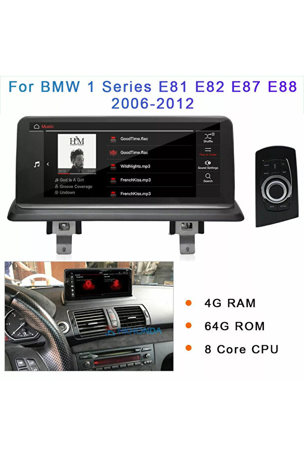 BMW E87 E81 E82 E88 Uyumlu MULTİMEDYA NAVİGASYON USB KAMERA ANDROID - 3