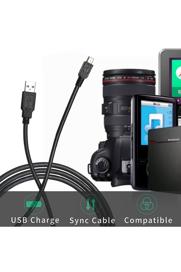 Mf-dk21 Mini-b To Type-a Usb Data Bağlantı Kablosu - 4