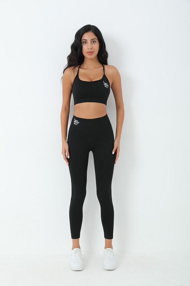 Lightblack Push Up Tayt Ve Crop (SPOR TAKIM) - 5