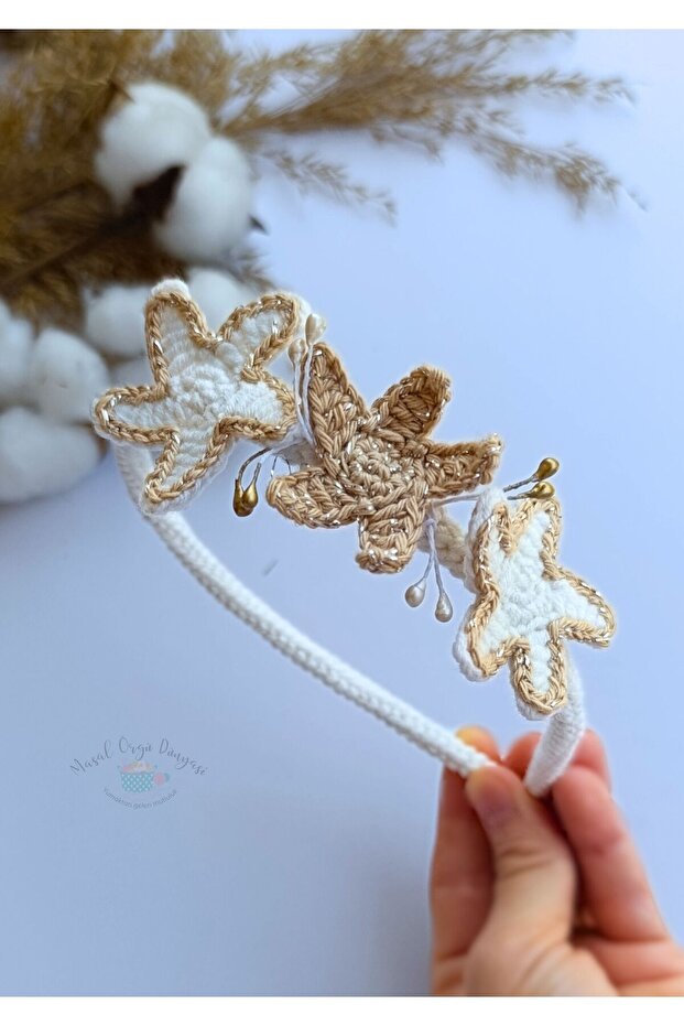 Starfish Themed Children's Crown - 3 Stars