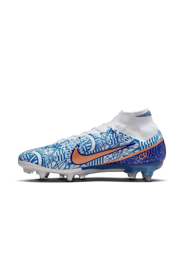 Zoom Mercurial Superfly 9 Elite CR7 SG-Pro Anti-Clog Traction Beyaz Erkek Krampon - 2