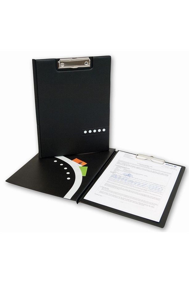 A4 Pvc Double Color Lüks Kapaklı Sekreter Blok Tablası (100 Yaprak) - 1