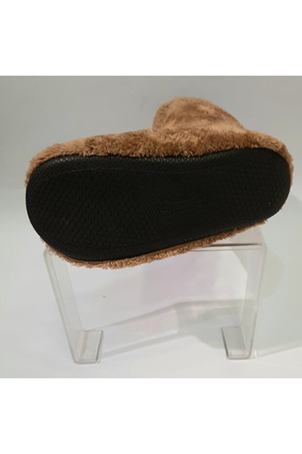 Papyonlu Kadın Peluş Taba Ev Botu - 3