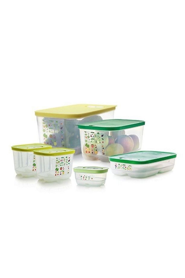 Sera Set 6'lı - 6.1lt X 1 - 4.4lt X 1 - 1.8lt Dikdörtgen X 1 - 1.8lt Kare X 2 - 375ml X 1 - 2