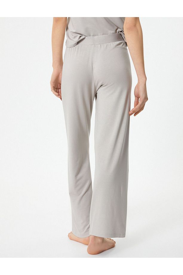Pijama Altı Modal Beli Lastikli Normal Paça - 4