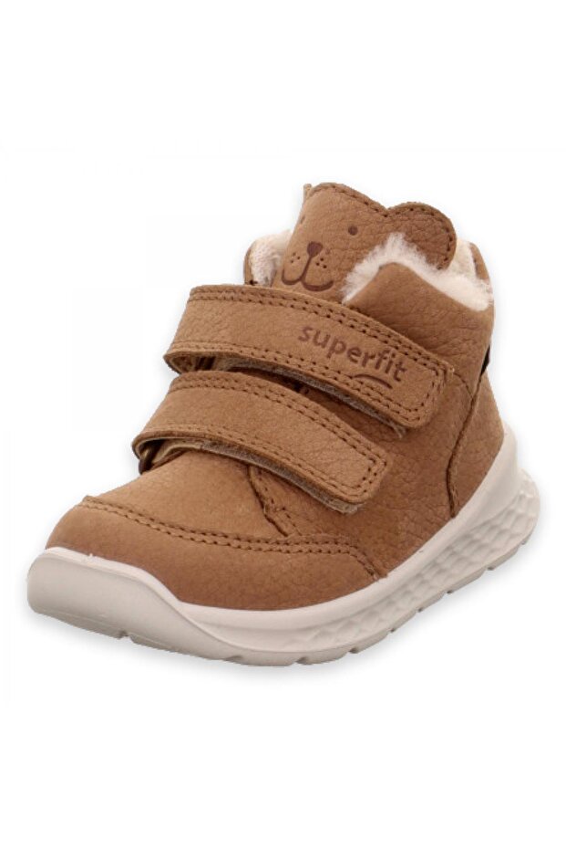 000372 حذاء للأولاد باللون البني من B Gore-Tex
