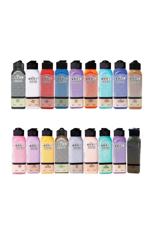 Akrilik Boya 140 ml 18'lı Set - 1