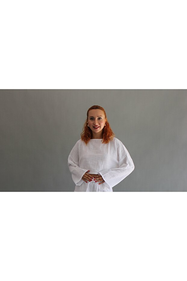 KETEN KAPÜŞONLU SWEET - 2