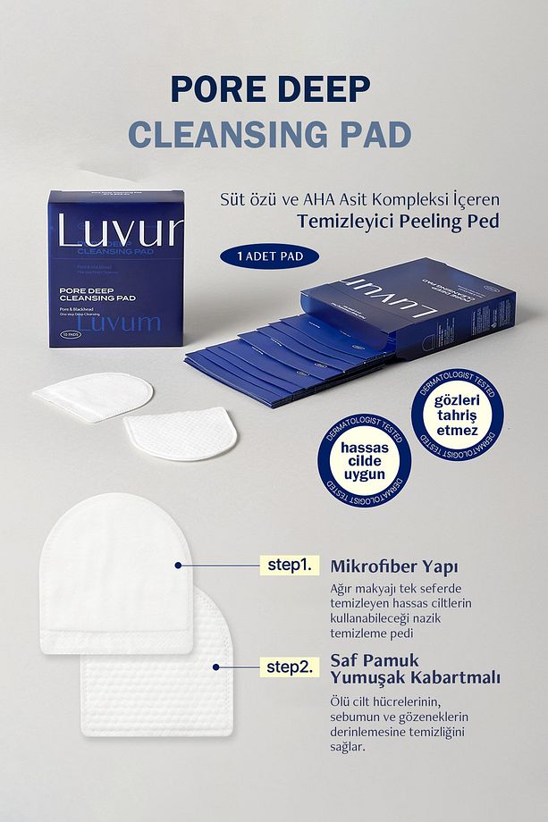 Siyah Nokta Ve Gözenek Temizleme Pedi Pore Deep Cleansing Pad 1 Adet - 6