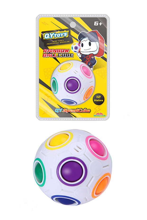 Qiyi Rainbow Ball Intelligence Cube Intelligence Cube Rubic Cube - 1
