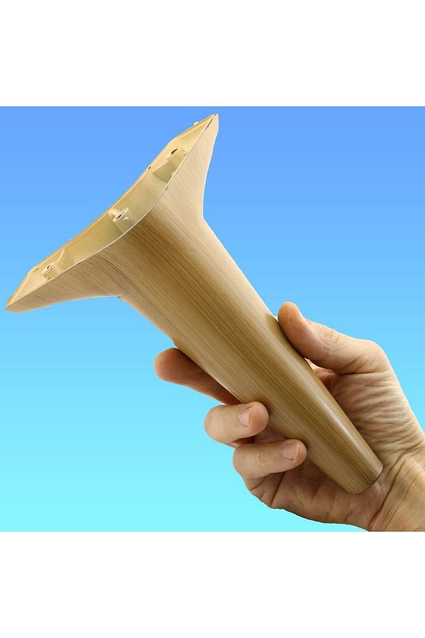 Aspen Lüks Mobilya Kanepe Koltuk Tv Ünitesi Konsol Yükseltici Ayağı Ayakları 20 Cm Ahşap Desenli - 6