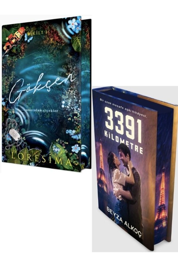İndigo Beyza Alkoç 3391 Km Kilometre Film Özel Baskı Ciltli Yan Boyamalı & Gökçen Loresima Hardcover