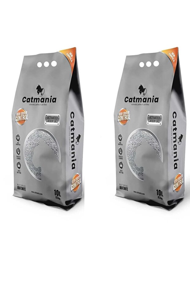 Genel Markalar Carbon Grey Kedi Kumu 10lt X 2 Li