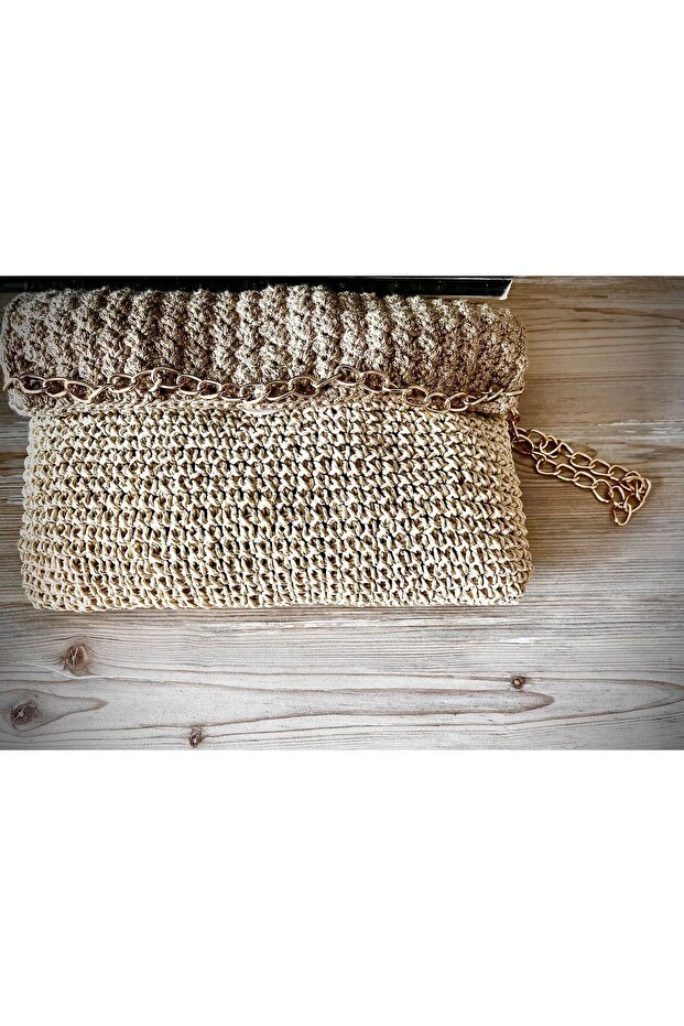 Handwork * Soft Paper String * Portfolio Bag - 2