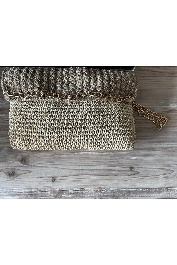 Handwork * Soft Paper String * Portfolio Bag - 3