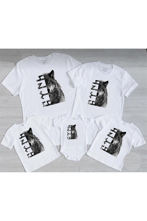 Göktürk Kurt Family Combination T-Shirt Zibin (the Price Is for 1 Zibin.)