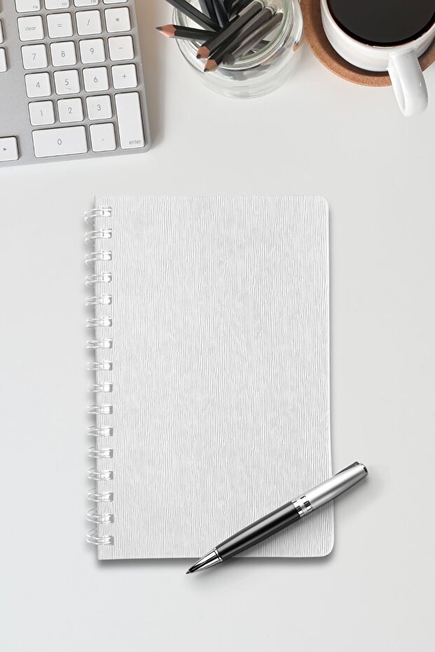 A5 Spiral Notebook - Hard Cover, 200 Sheets - 3
