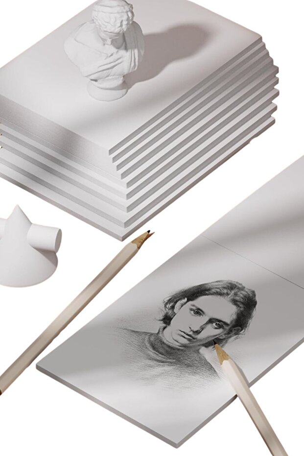 A5 Size Notepad Set of 4 - Cardboard Supported, 50 Sheets and 100 Sheets - 4