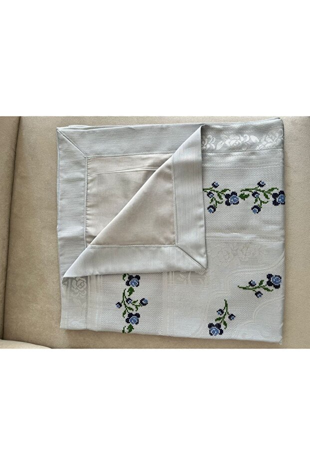 ÇEYİZLİK İŞLEMELİ SECCADE TAKIMI 4'LÜ - 5