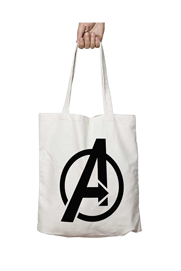 Avengers Superhero Two Sides Washable School Beach Shoulder Tote Bag