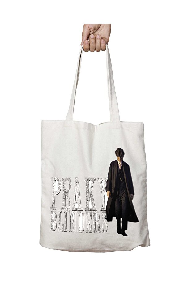 Peaky Blinders Two Sides Permanent Washable School Beach Shoulder Cloth Bag