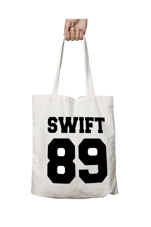 Taylor Swift - 89 Two Sides Permanent Washable School Beach Shoulder Tote Bag