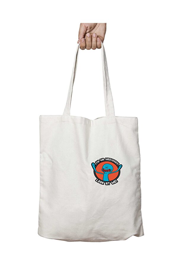 25 Ram Look at Me Two-Sided Permanent Washable School Beach Shoulder Tote Bag