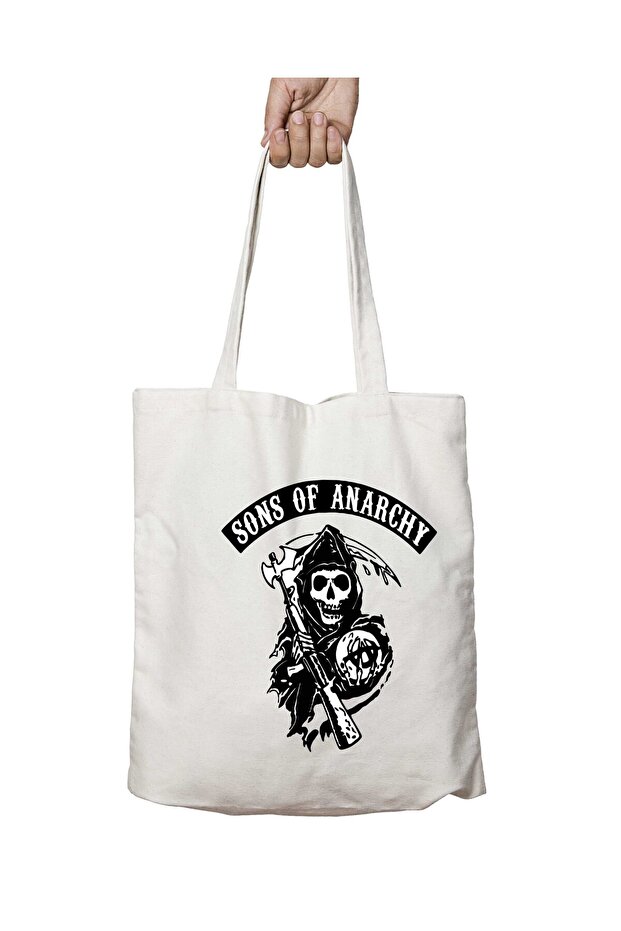 SONS OF ANARCHY حقيبة كتف دائمة على الجانبين وقابلة للغسل
