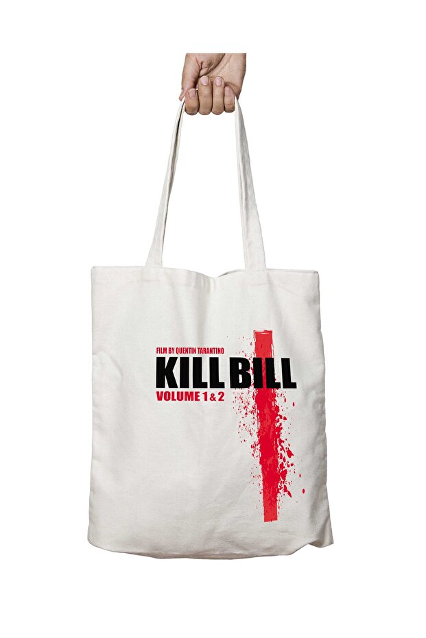 Kill Bill - Quentin Tarantino Two Sides Washable School Beach Shoulder Tote Bag