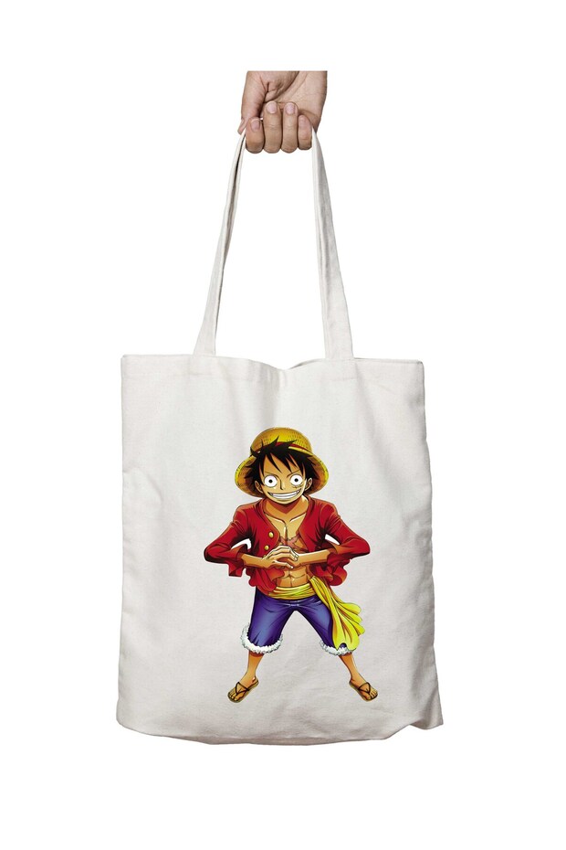 قبعة One Piece Monkey D Luffy - حقيبة كتف ثابتة وقابلة للغسل على الجانبين