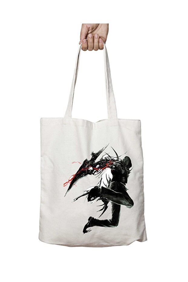 Prototype Destroyable Two Sides Permanent School and Beach Bag - Shoulder Cloth