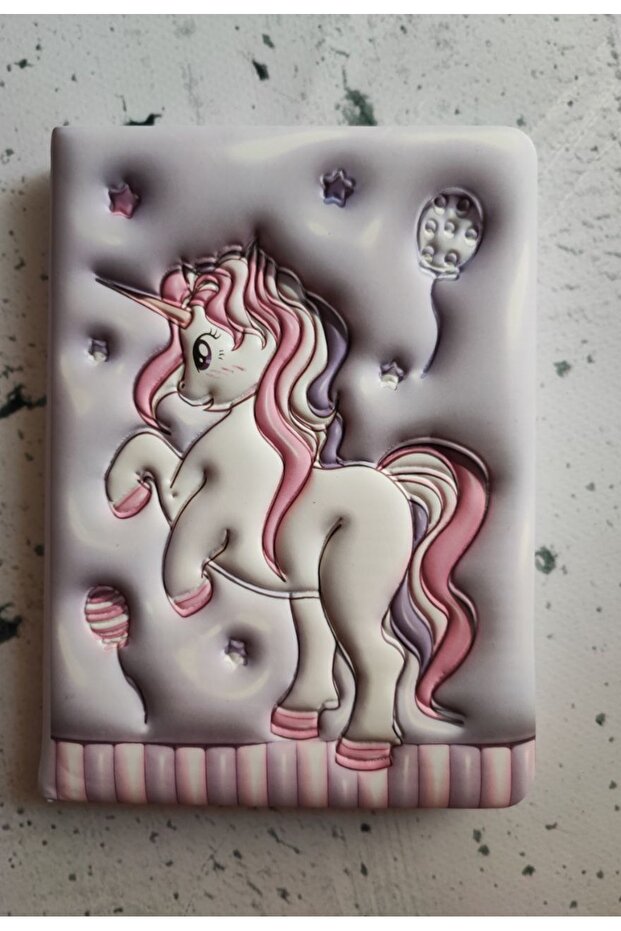 Micro Puffy Fluffy Notepad 3D Embossed Squishy Notebook - 1