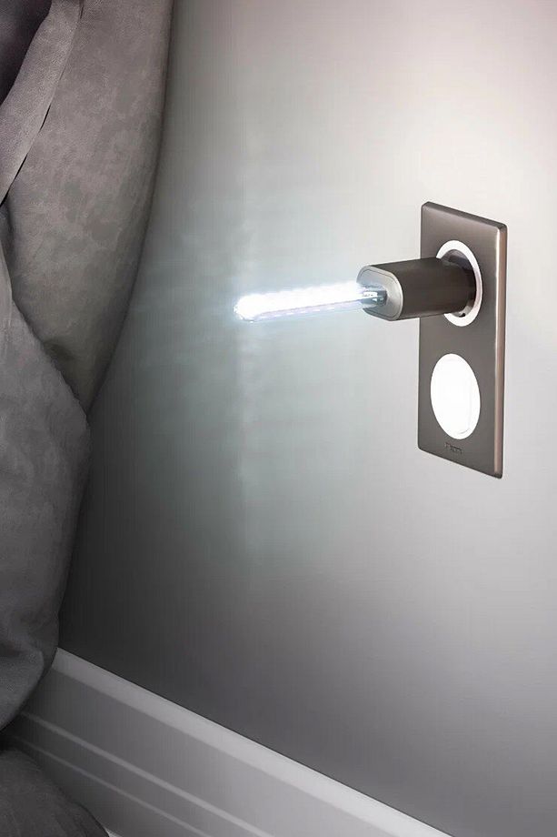 8 Ledli USB Girişli Portatif Led Kitap Okuma Kamp Bilgisayar Çalışma Masası Lambası - 4