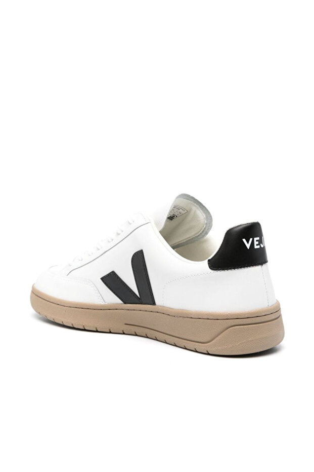 V-12 Kadın Deri Sneaker - 3