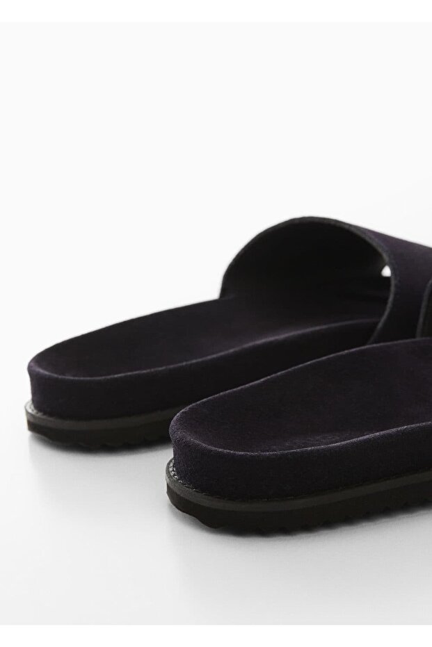 Süet deri terlik - 3