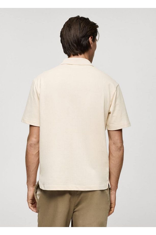 Regular Fit Fitilli Pamuklu Polo Gömlek - 4
