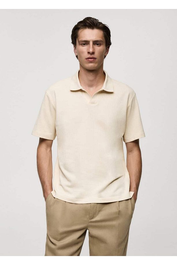 Regular Fit Fitilli Pamuklu Polo Gömlek - 1