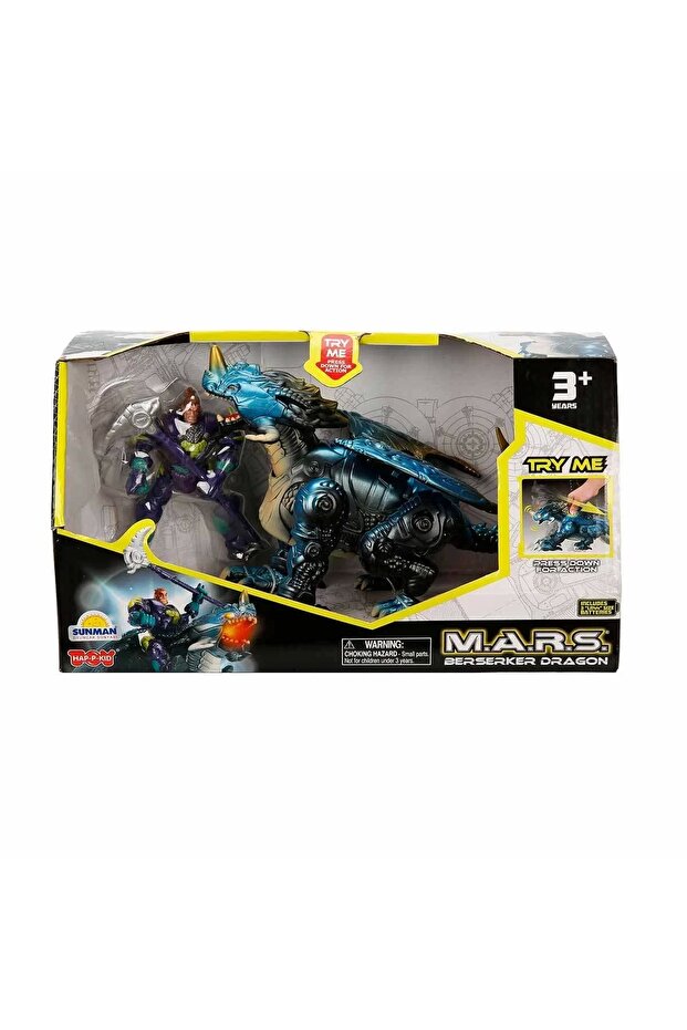 Figürlü Ejderha - Mavi - 1